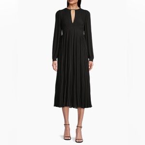 Like New!! MICHAEL Michael Kors Plissé Pleated Midi Dress XS